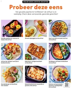 Gevulde paprika met couscous en tonijn uit de airfryer, Gevulde paprika met couscous en tonijn uit de airfryer - Voorbeeld van een folder van Albert Heijn, geldig van 31.12.2025 | Pagina: 34