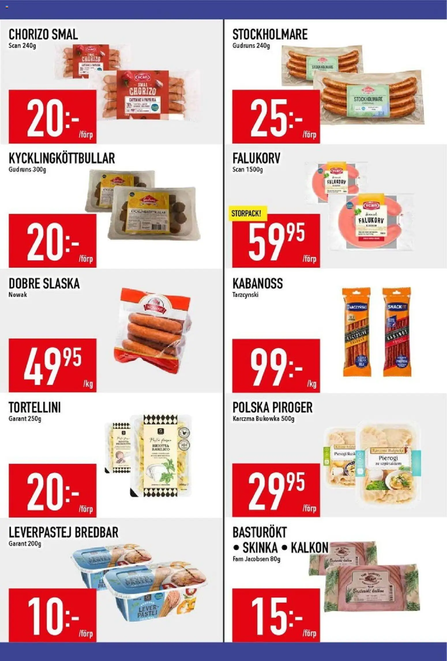 Matdax reklamblad aktuell från 17.11.2025 | Sida: 10 | Produkter: Falukorv, Leverpastej, Chorizo