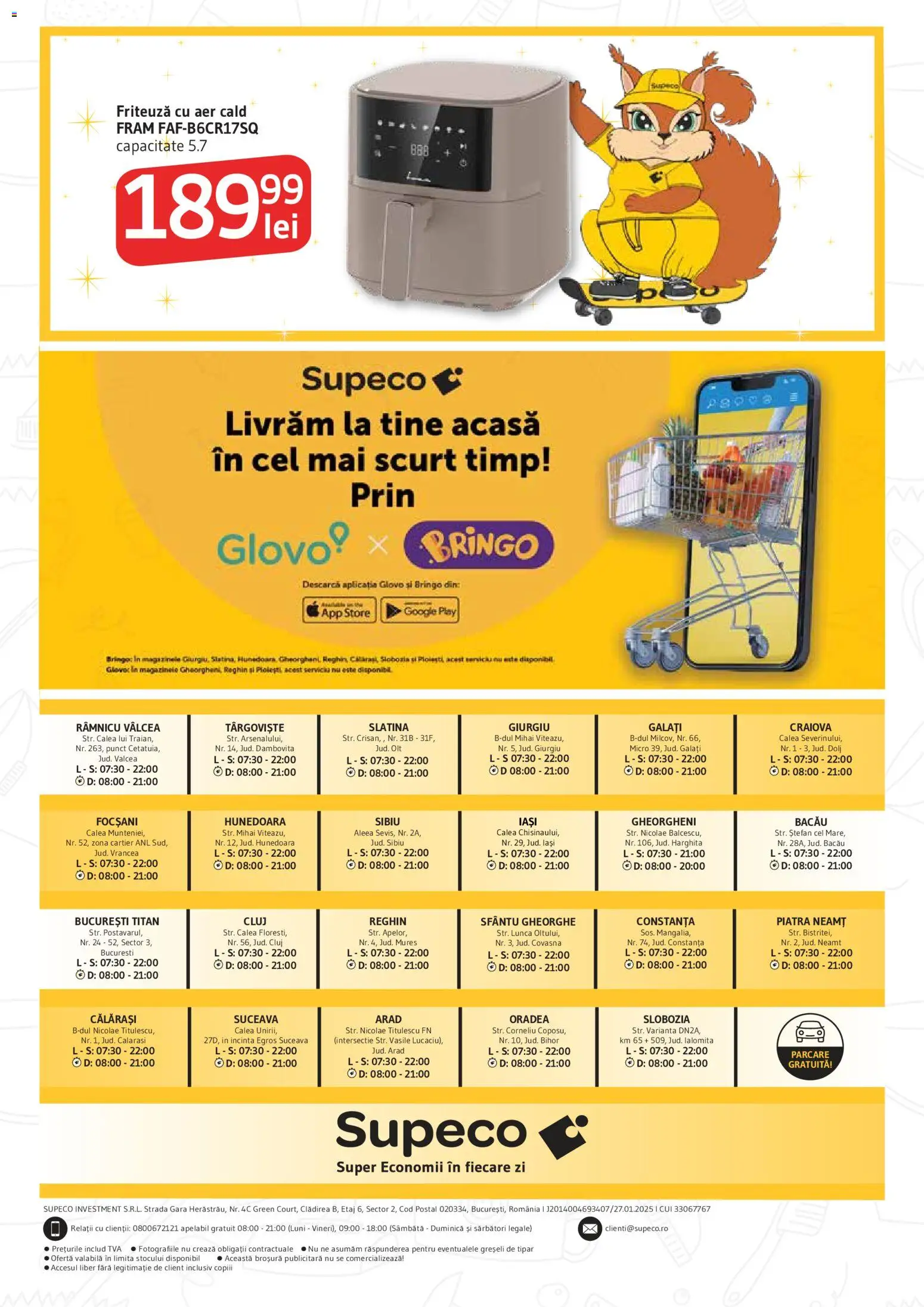 Noul catalog Supeco – valabil de la 16.04.2026 | Pagină: 25 | Produse: Ginseng, Friteuză