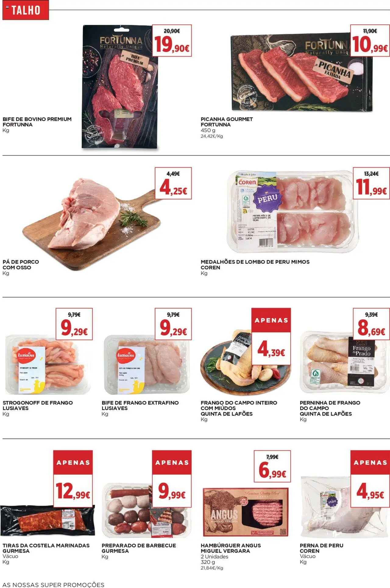 El Corte Ingles folheto │ válido de 22.08.2025 | Página: 14 | Produtos: Frango, Peru, Lombo, Pá