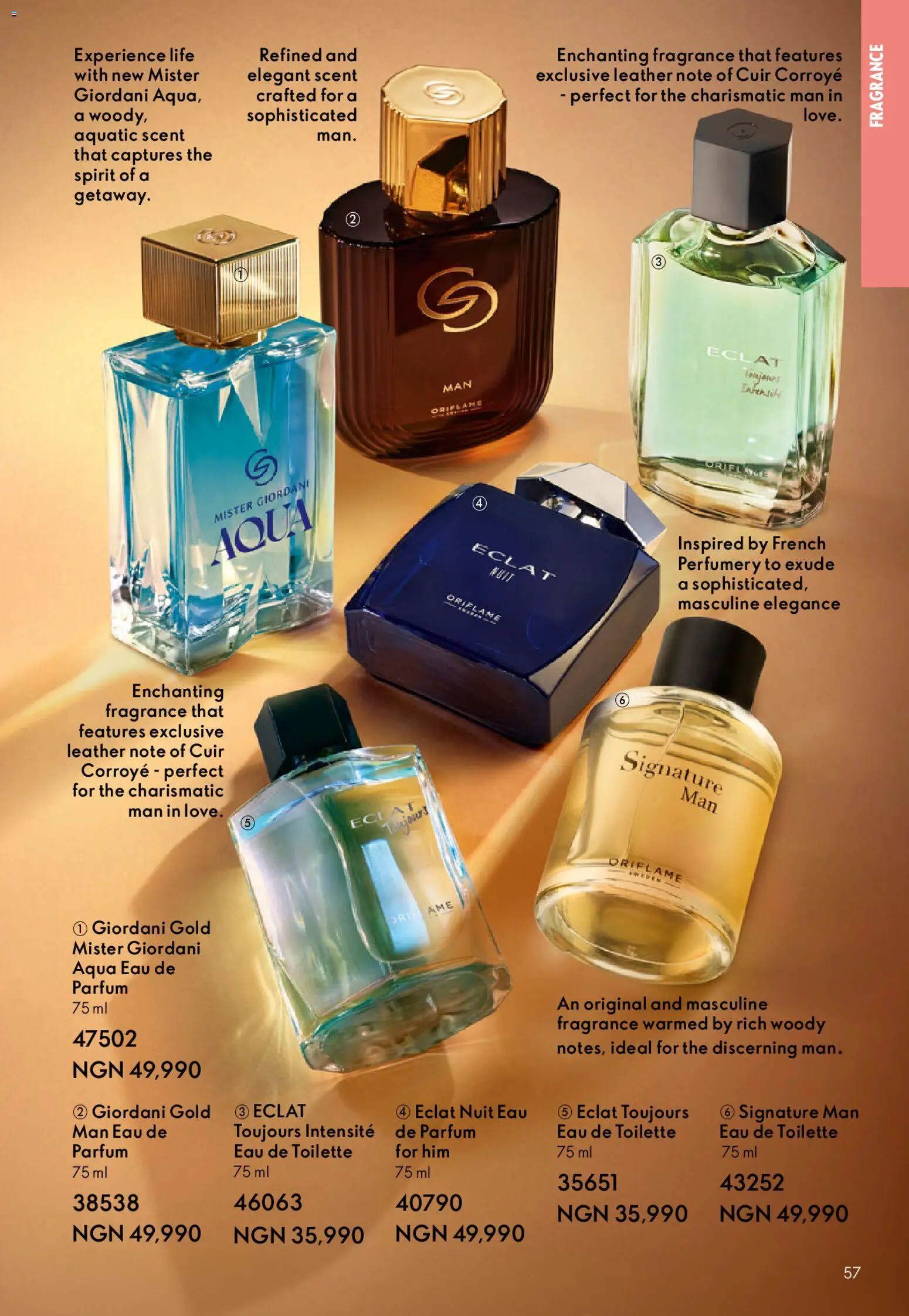 Oriflame - Catalogue 12/2025 valid from 01.12.2025 | Page: 57 | Products: Eau de toilette, Fragrance