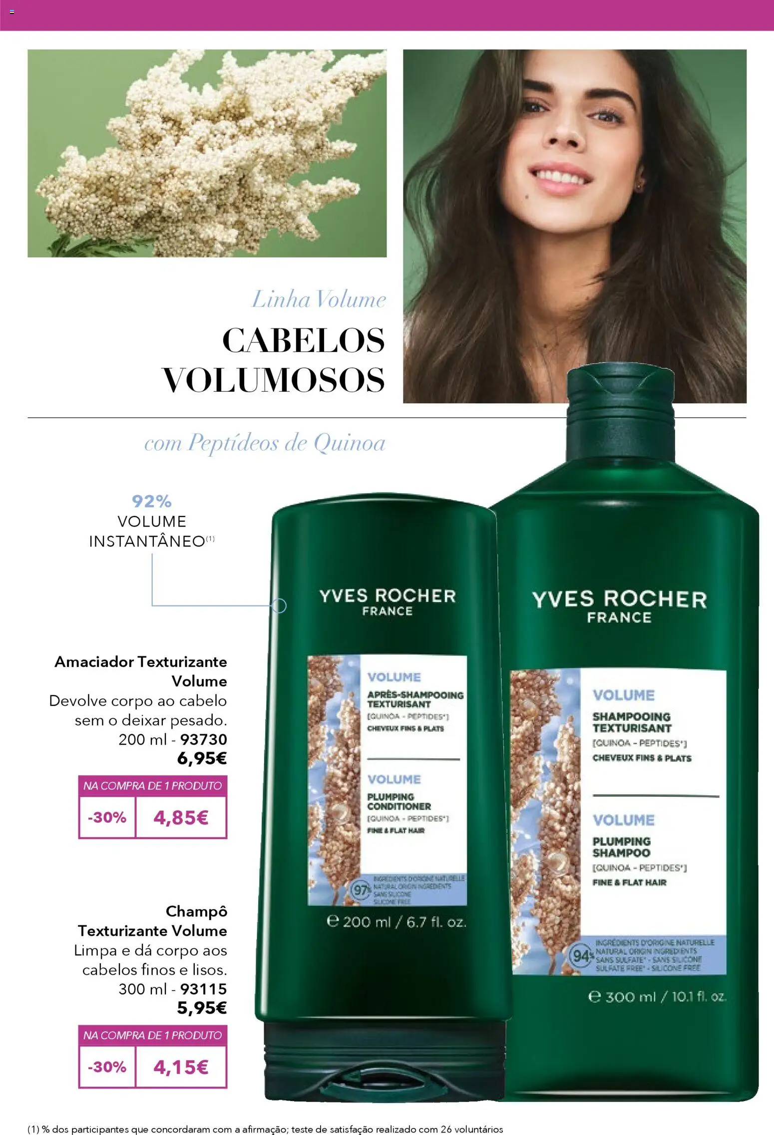Yves Rocher catálogo 5 │ válido de 31.03.2026 | Página: 20 | Produtos: Shampoo, Quinoa