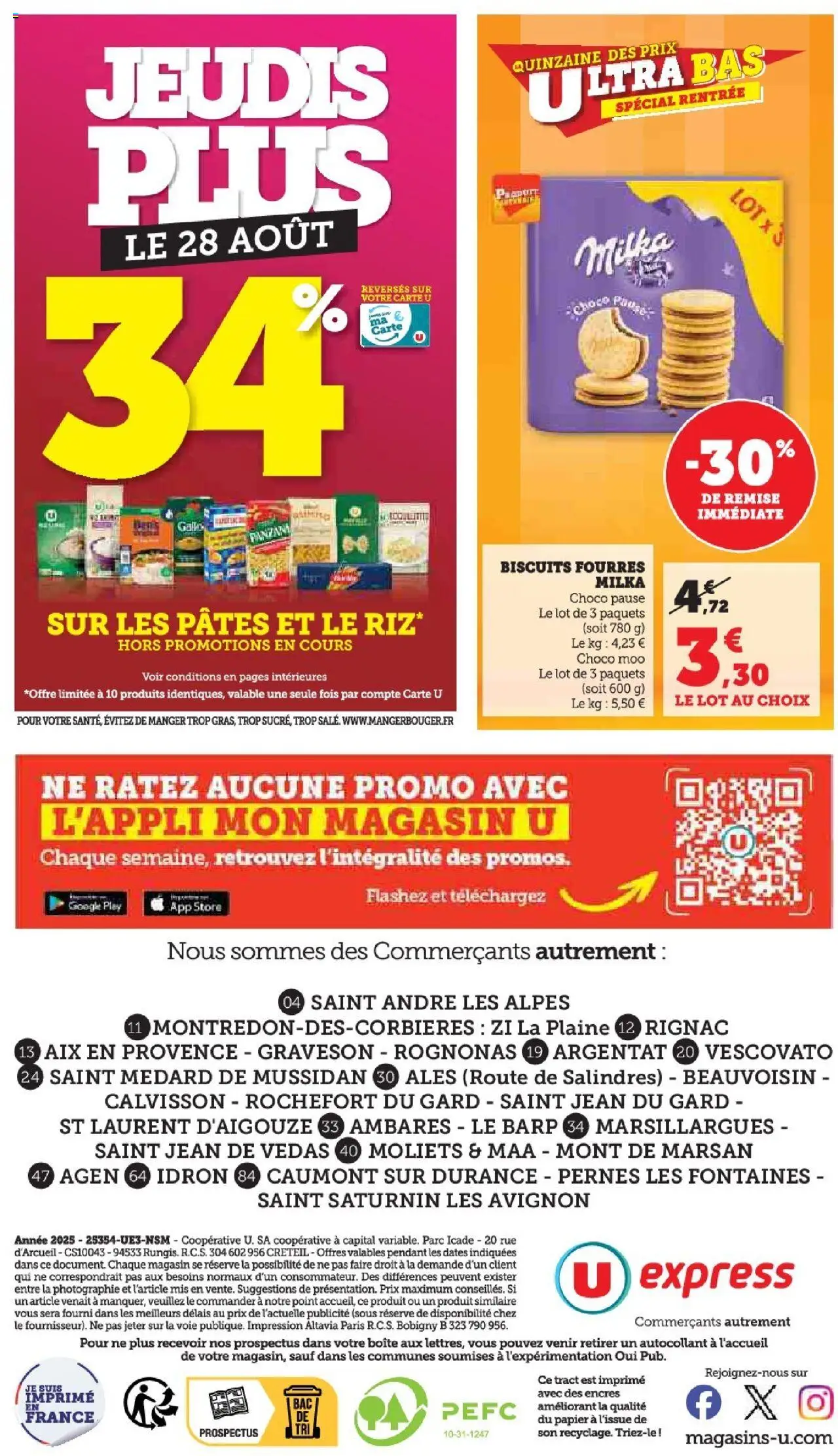  | Page: 32 | Produits: Store, Pâtes, Biscuits