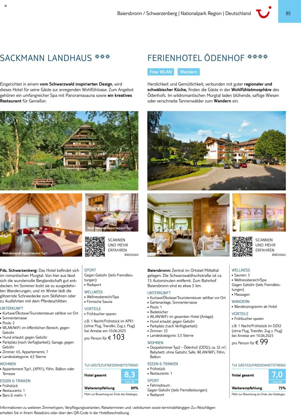 TUI Prospekt 	 – gültig ab 01.11.2024 | Seite: 85 | Produkte: Babybett