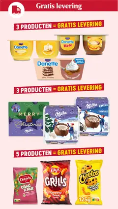 Delhaize folder week 48 - Voorbeeld van een folder van Delhaize, geldig van 27.11.2025 | Pagina: 2 | Producten: Chips, Pudding, Cheetos, Crème