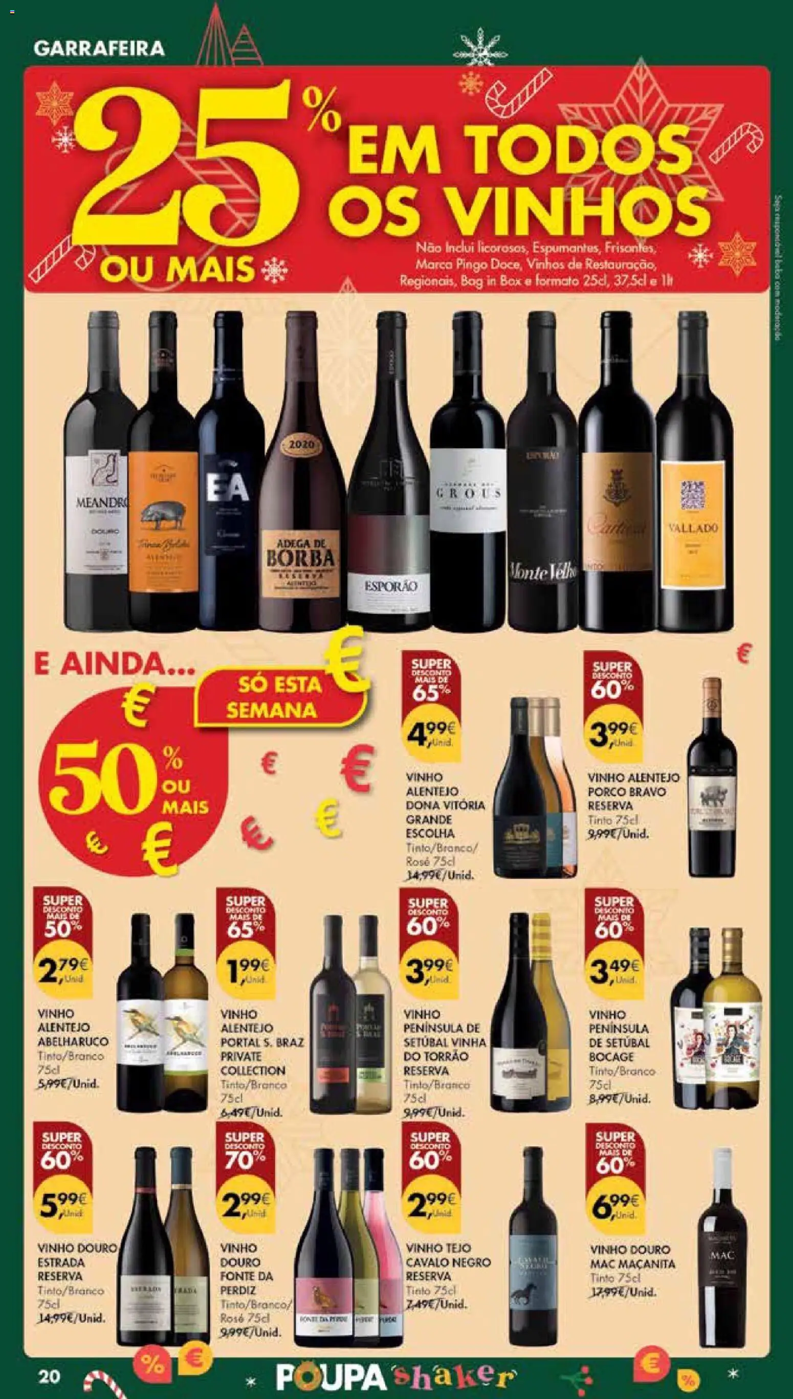 Pingo Doce Poupe Esta Semana Madeira │ válido de 16.12.2025 | Página: 20 | Produtos: Vinho
