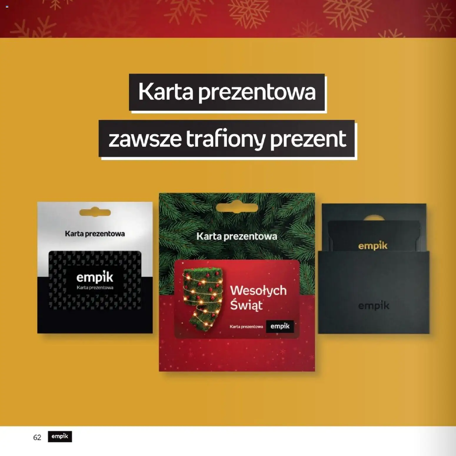 Empik promocje - Xmas Zabawki2 od 10.12.2025 | Strona: 62 | Produkty: Karta