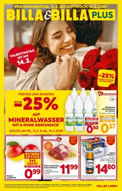 Billa Flugblatt - Oberösterreich ab 12.02.2026 gültig