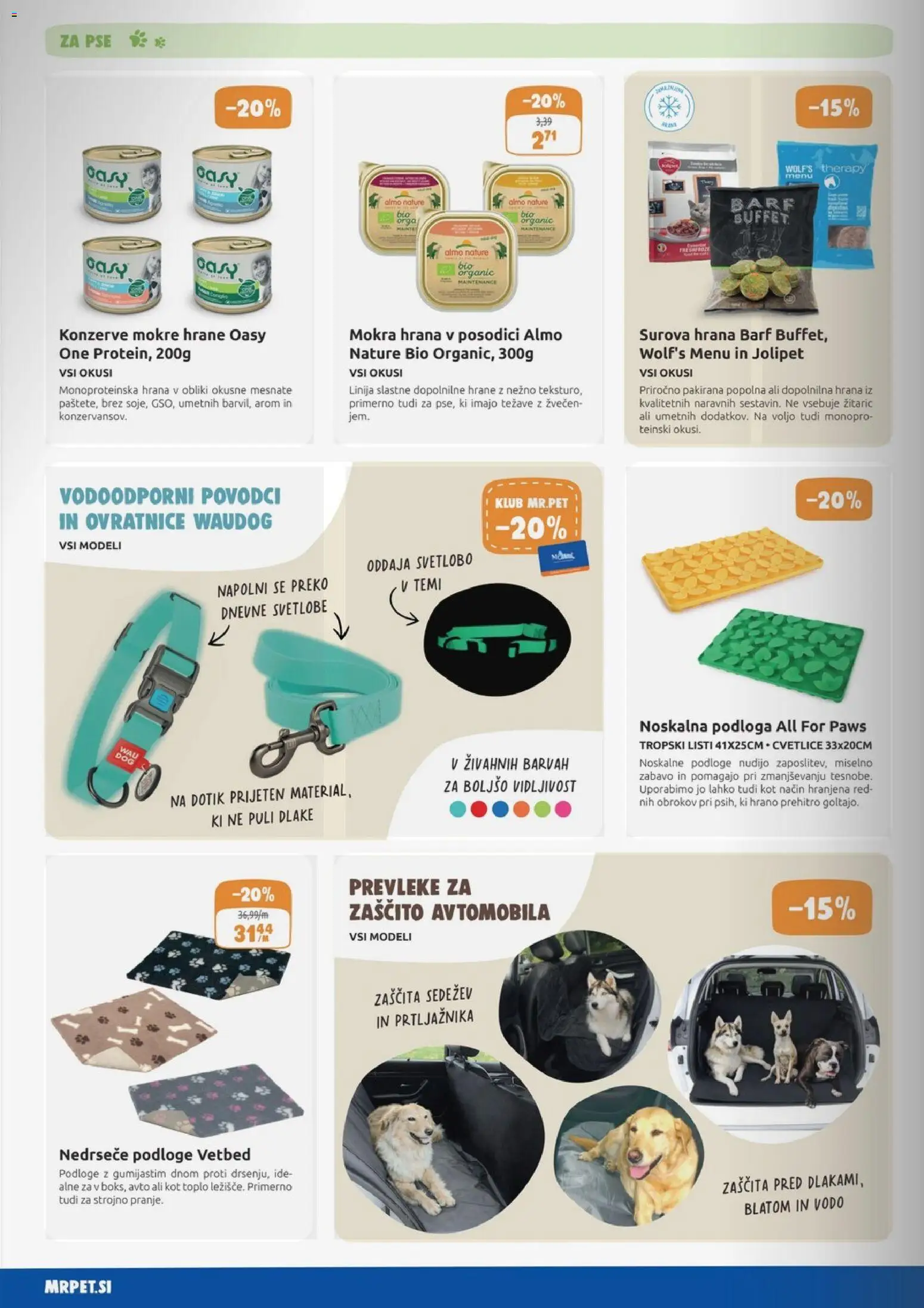 Novi Mr. Pet katalog ponudbe – veljaven od 01.11.2025 | Stran: 10 | Izdelki: Podloga