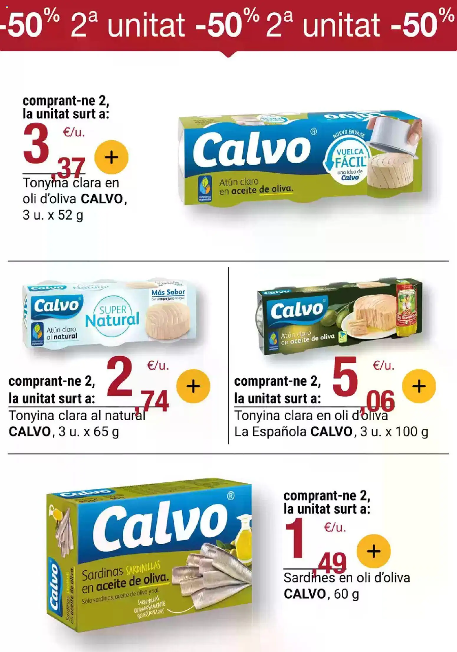 Bonpreu folleto │ válido desde el 21.10.2025 | Página: 29 | Productos: Sardinillas, Aceite, Aceite de oliva, Atún claro