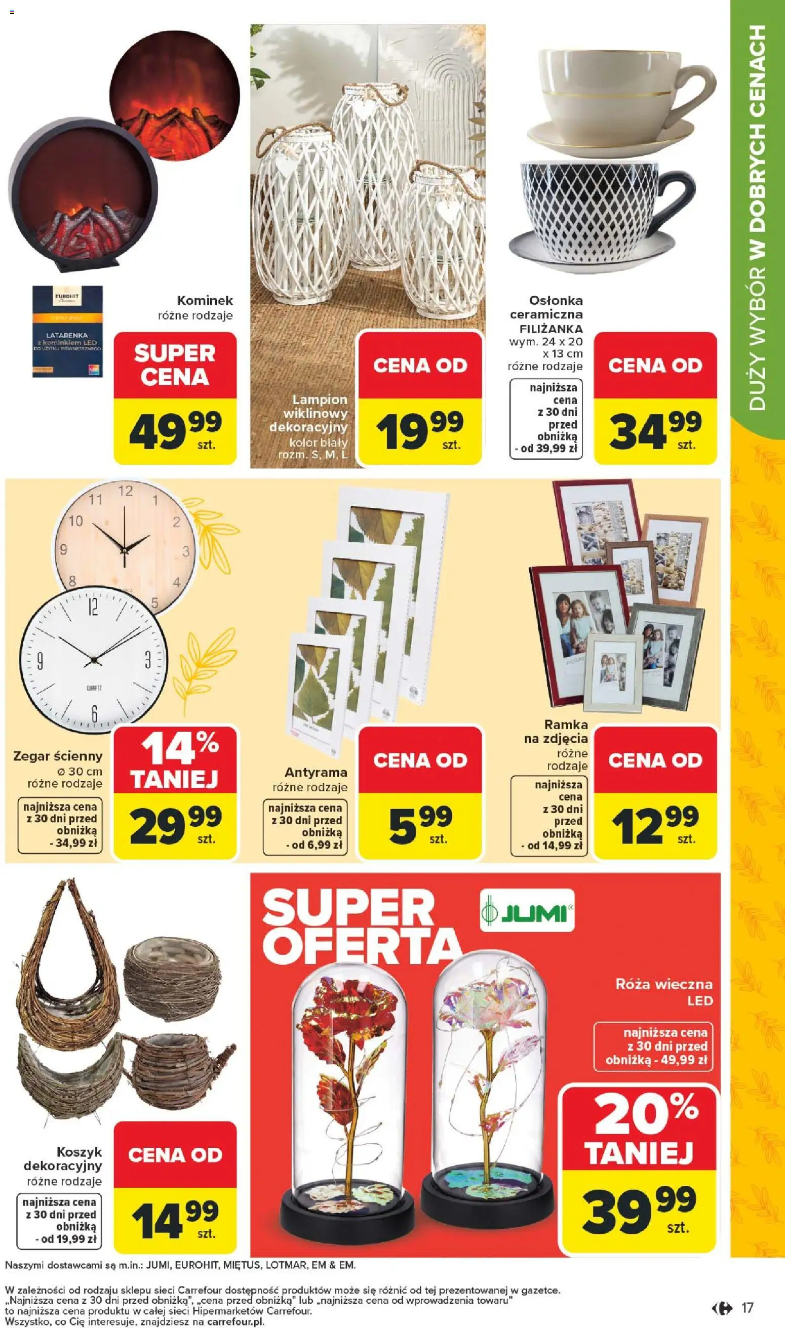 Carrefour Gazetka - Łap super okazje od 02.02.2026 | Strona: 17 | Produkty: Zegar, Ramka