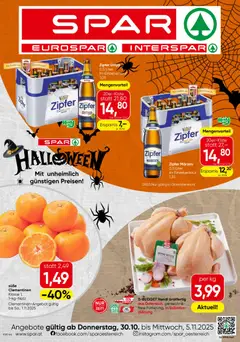 Spar Flugblatt - Niederösterreich ab 30.10.2025 gültig