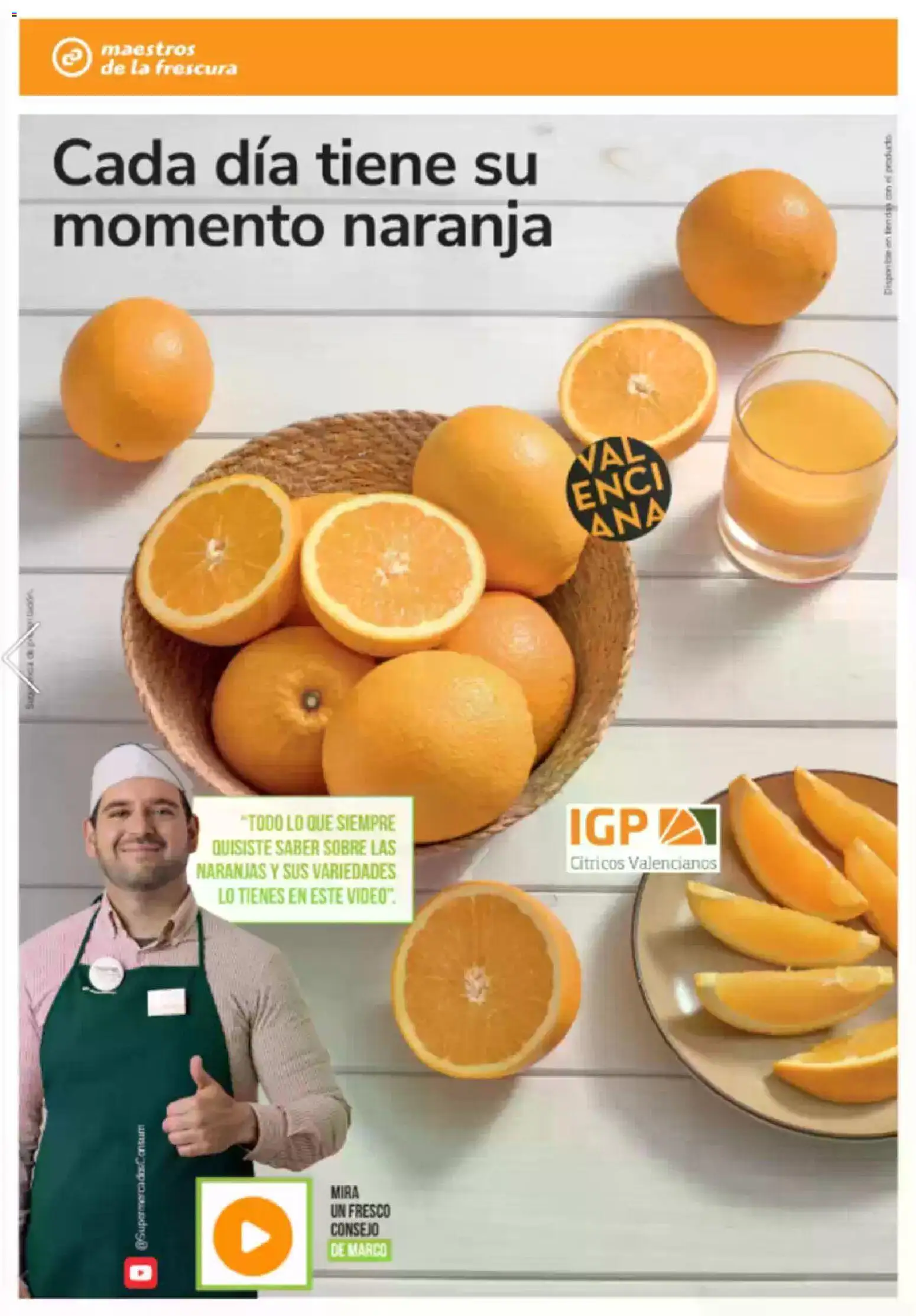 Consum folleto │ válido desde el 20.11.2025 | Página: 6 | Productos: Naranjas, Marco