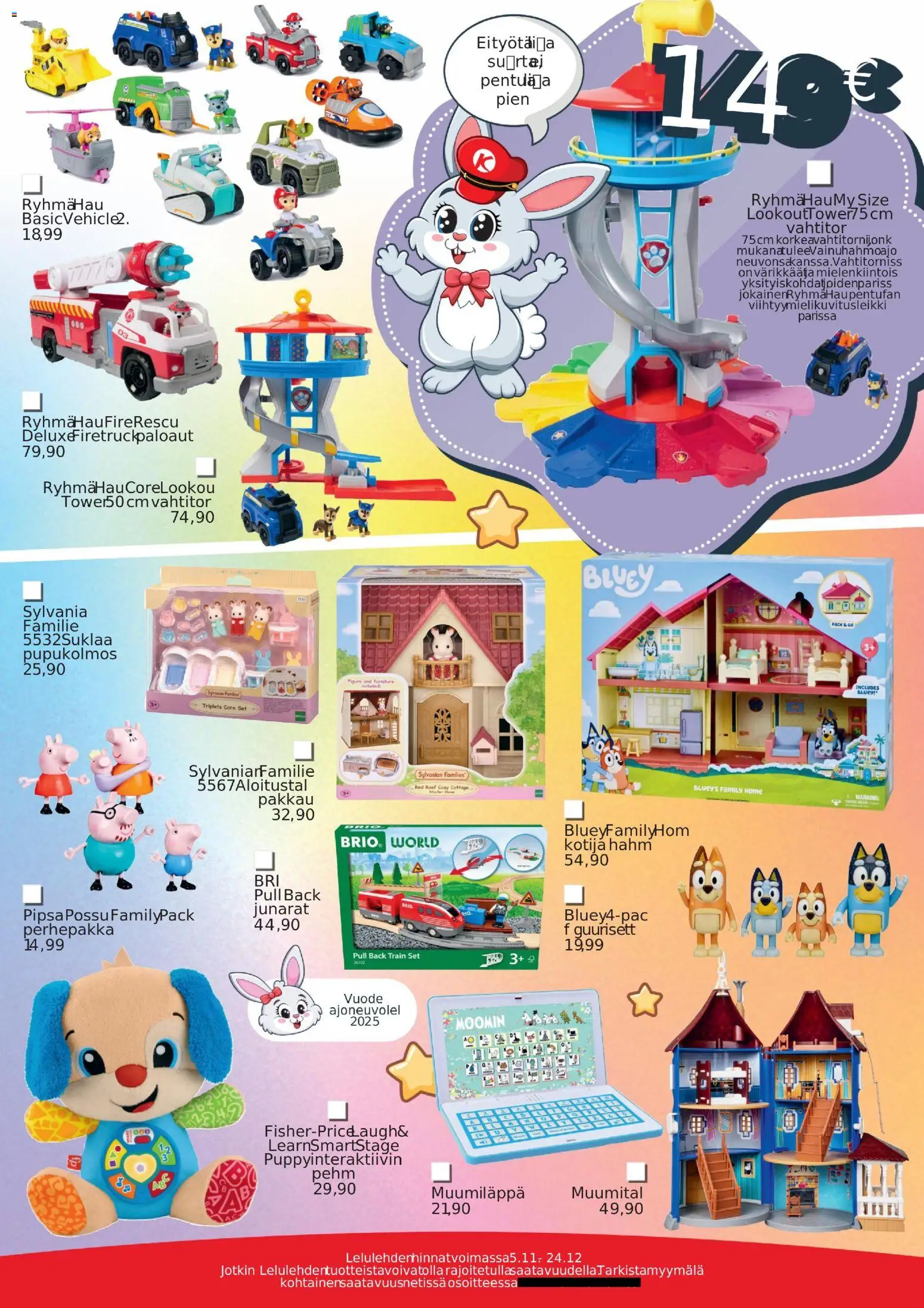 Kärkkäinen - Kärkkäinen Lelulehti 2025 – voimassa 04.11.2025 alkaen | Sivu: 12