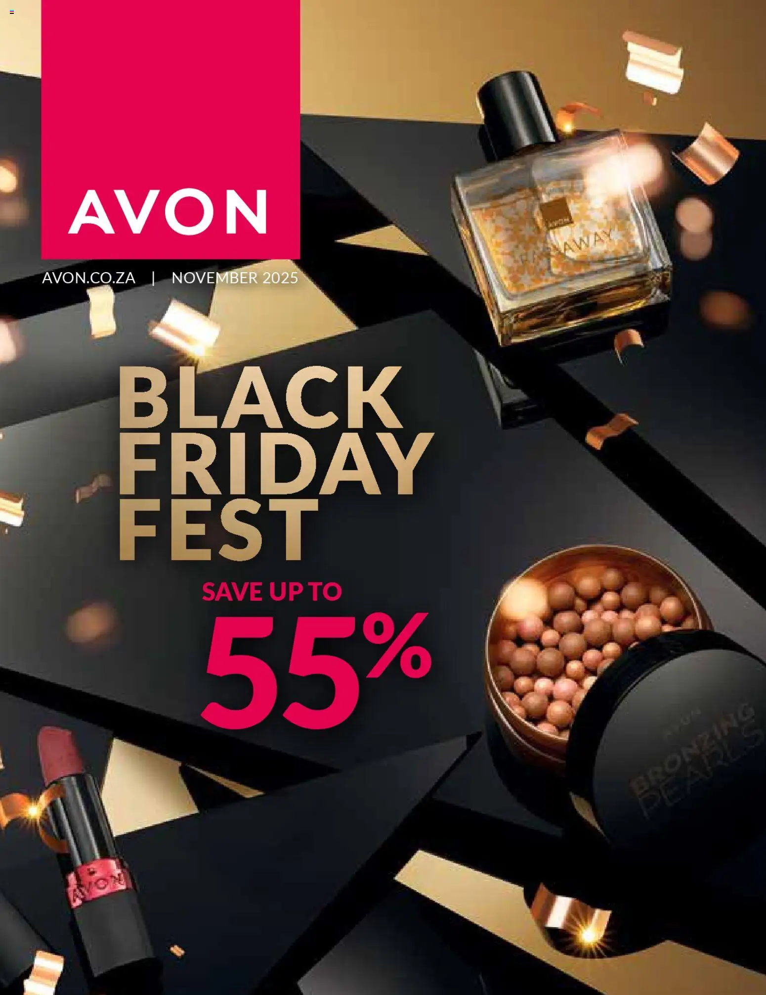New Avon catalogue – valid from 17.11.2025 | Page: 1 | Products: Bronzing pearls