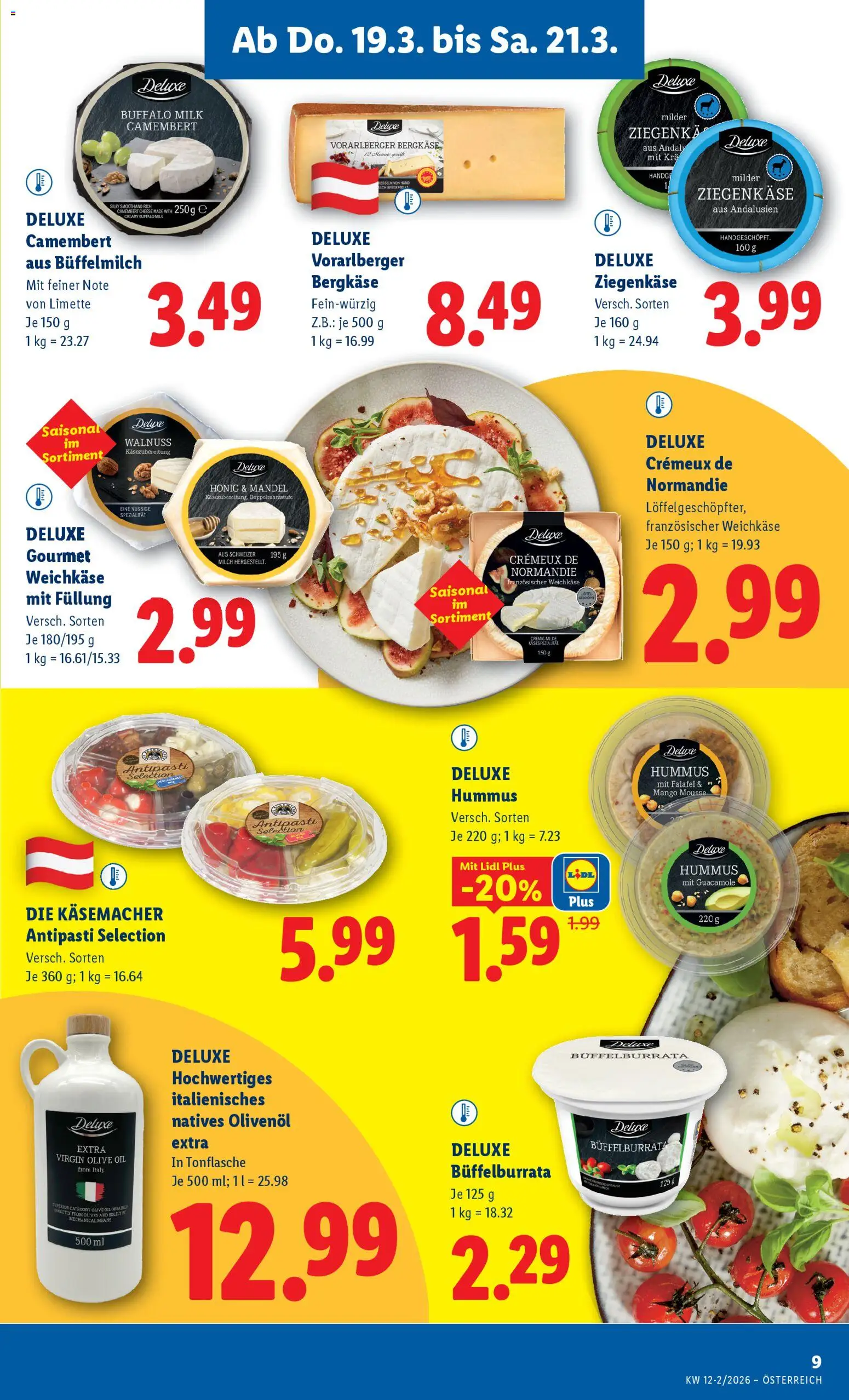 Lidl Flugblatt - Eisenstadt, Ebenfurth, Mattersburg gültig ab 19.03.2026 | Seite: 11 | Produkte: Mango, Limette, Milch, Öl