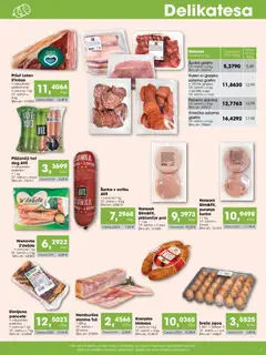 Tuš katalog akcije – veljaven od 07.12.2025 | Stran: 3 | Izdelki: Narezek, Slanina, Salama, Sunka