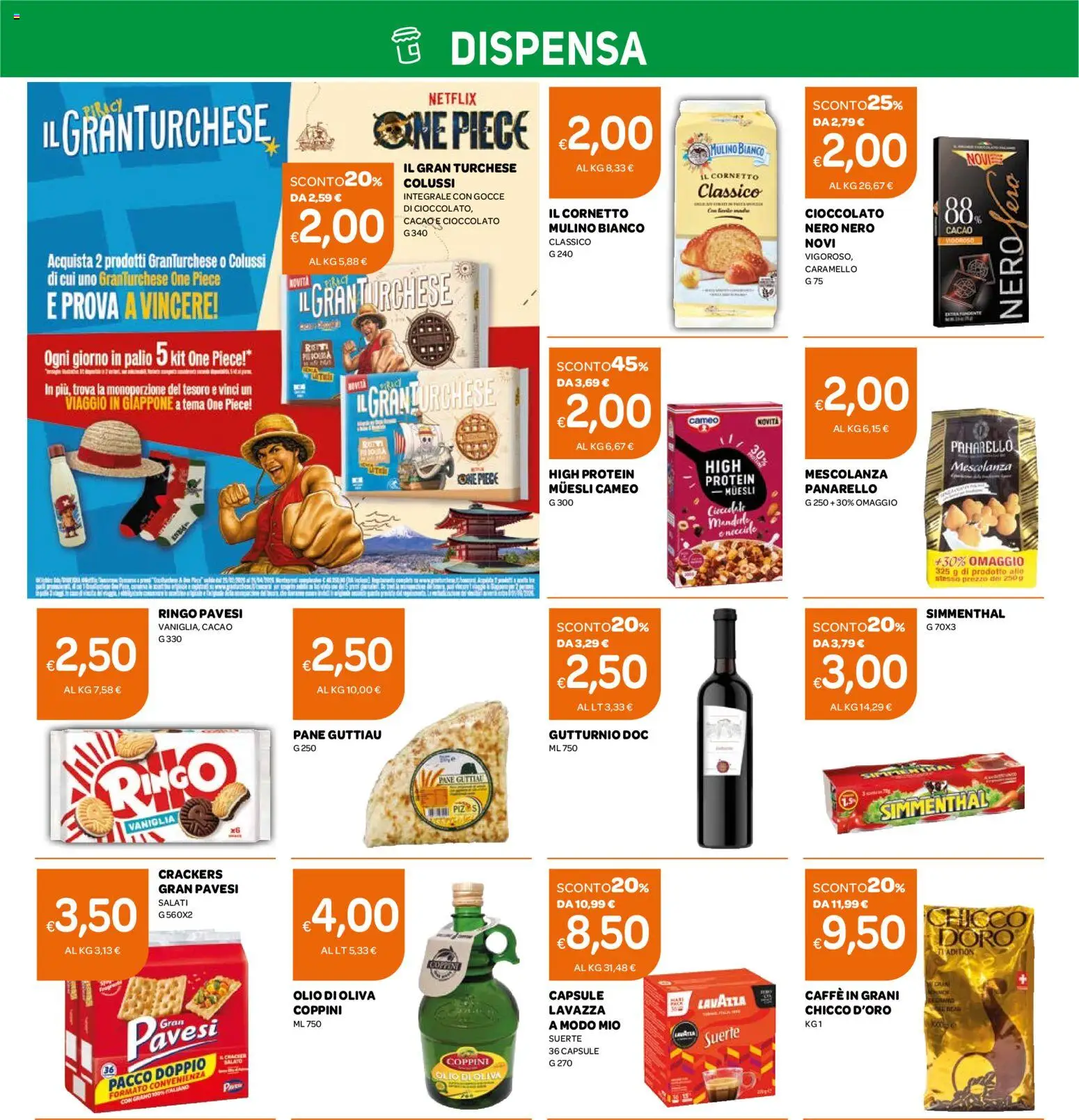 Volantino Ekom del 07.04.2026 | Pagina: 3 | Prodotti: Caffè, Cacao, Caffè in grani, Olio di Oliva