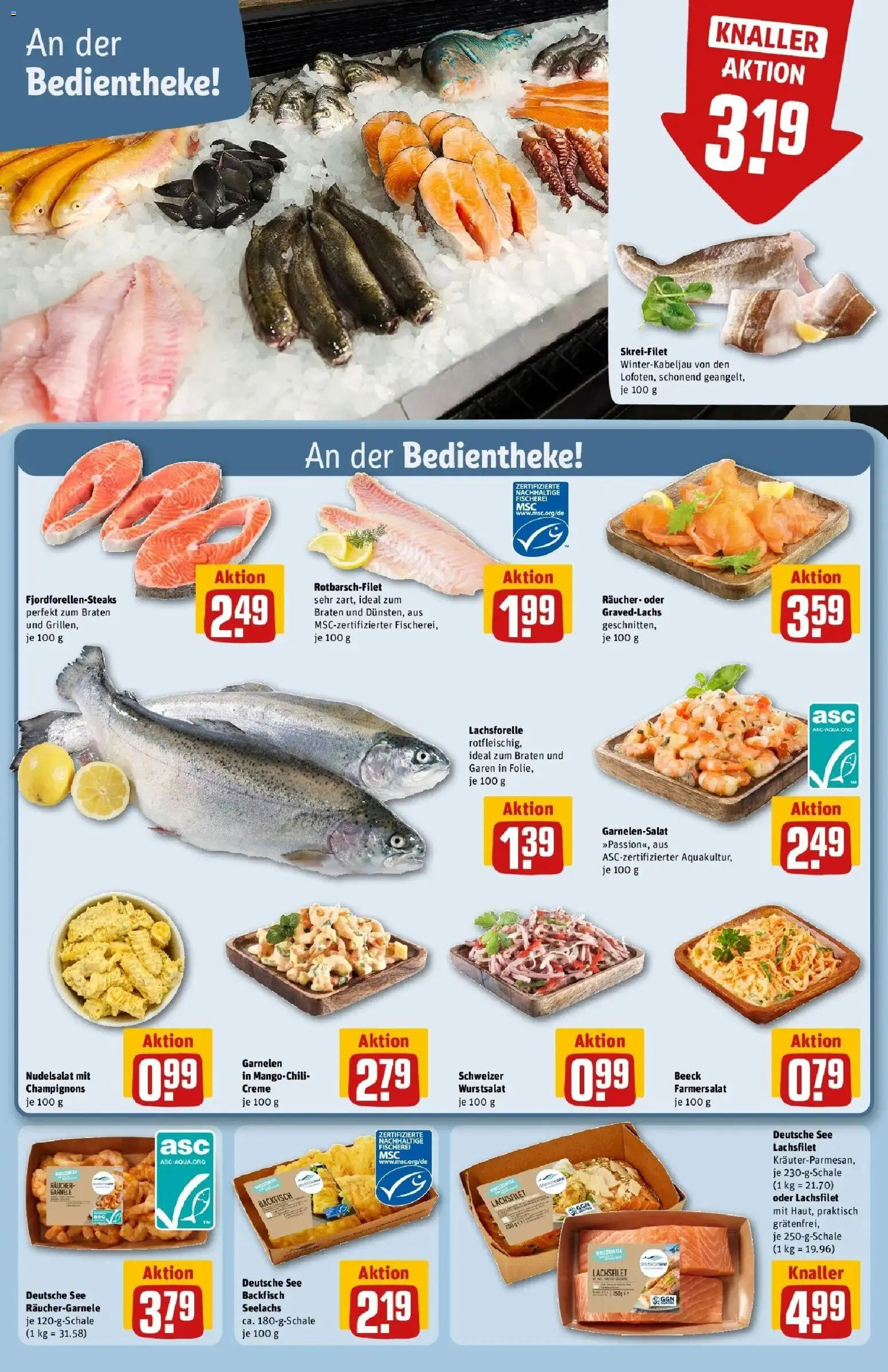 Rewe Prospekt Mönchengladbach	 – gültig ab 02.03.2026 | Seite: 12 | Produkte: Garnelen, Creme, Champignons, Mango