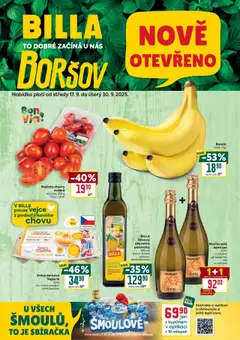 Náhled letáku Billa leták - Speciál: Boršov od 17.09.2025