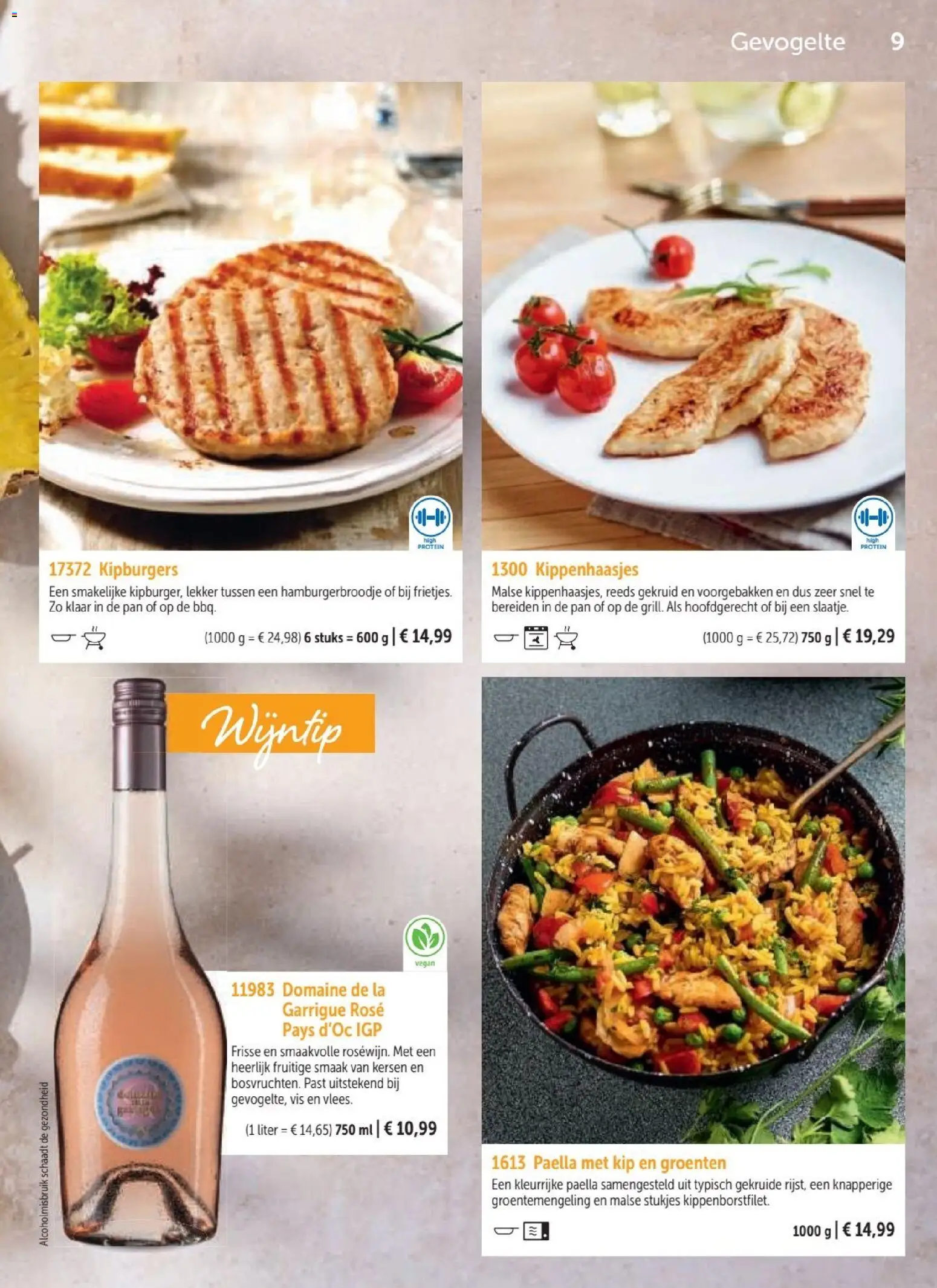 {H1} | Pagina: 9 | Producten: Vis, La, Groenten, Kersen