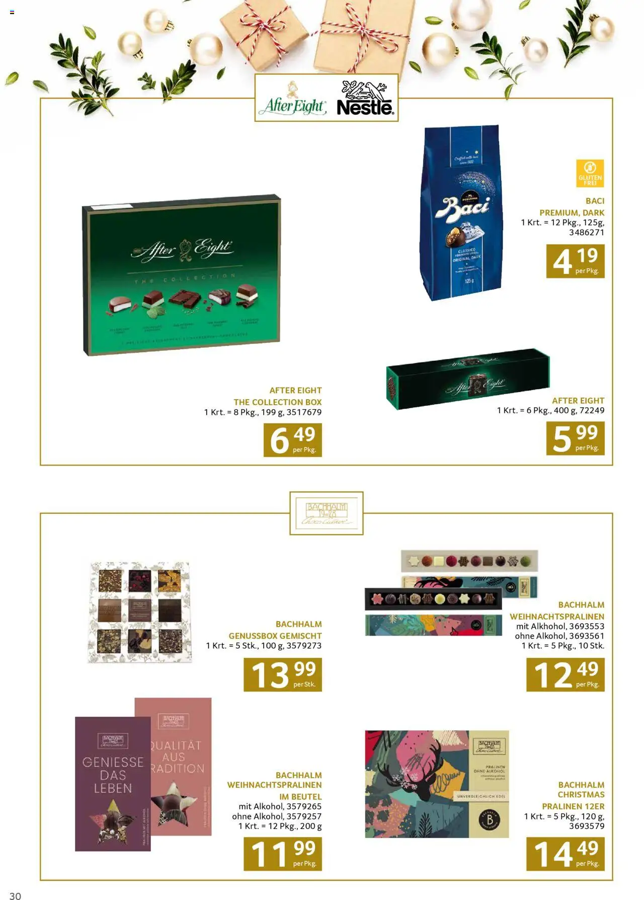 Transgourmet Weihnachtskatalog 2025 gültig ab 13.10.2025 | Seite: 30 | Produkte: Box