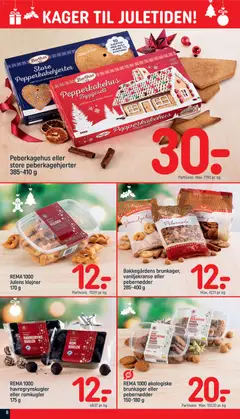 Bakkegårdens brunkager, vaniljekranse eller pebernødder, Bakkegårdens brunkager, vaniljekranse eller pebernødder 285-400 g gyldig fra 09.11.2025 | Side: 8