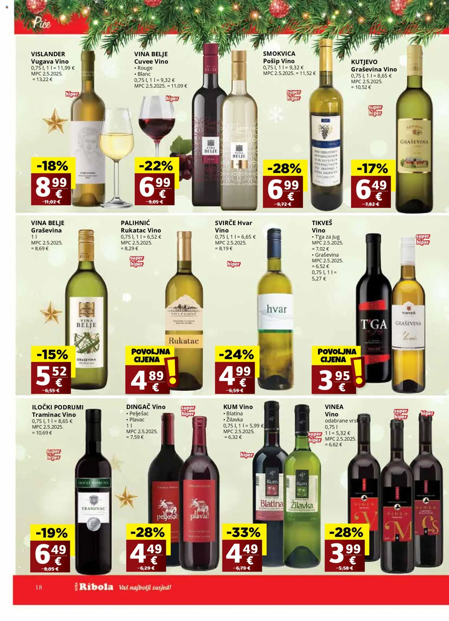 Ribola katalog | vrijedi od 17.12.2025 | Stranica: 18 | Proizvodi: Vino
