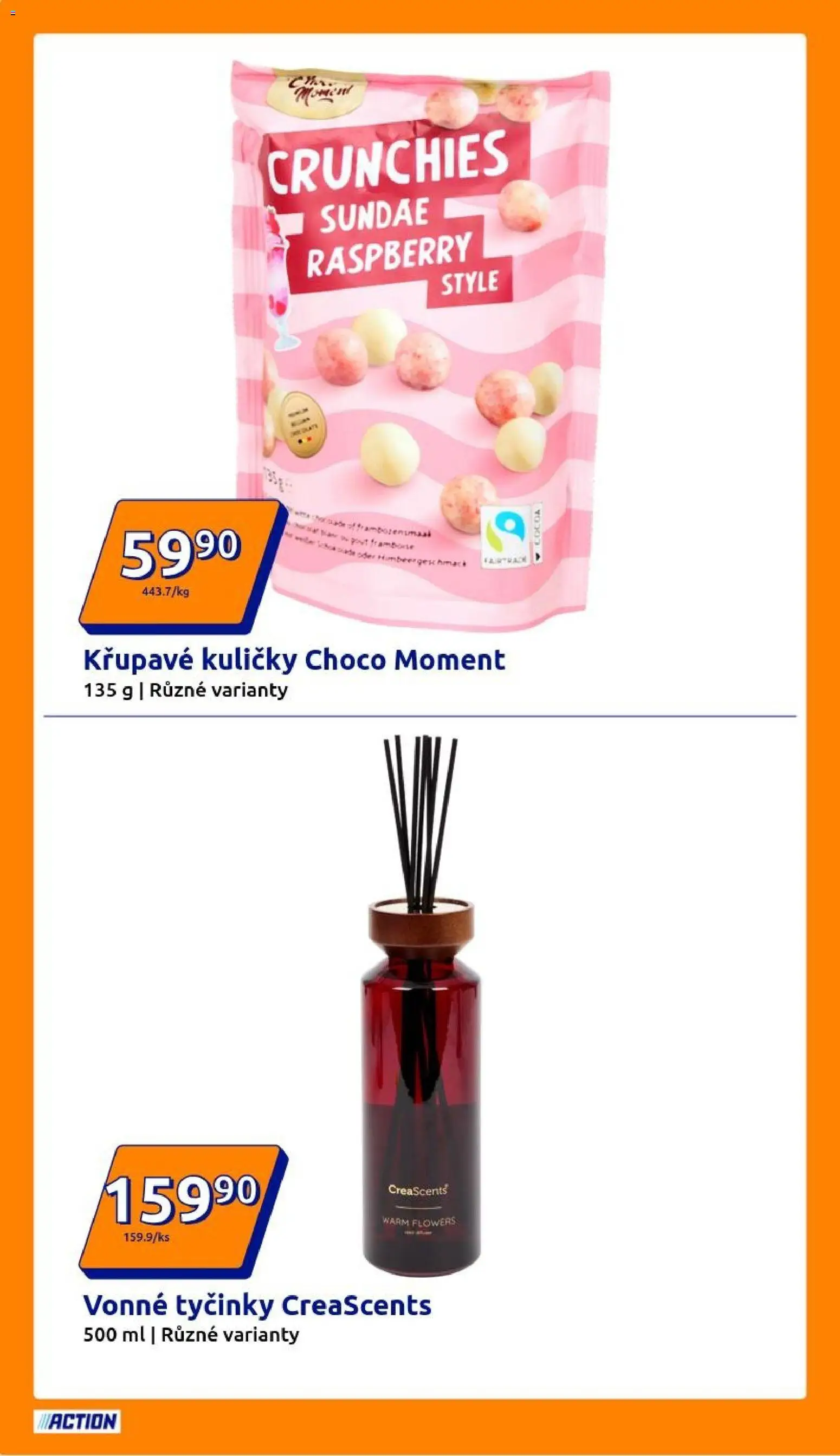 Action leták od 17.12.2025 | Strana: 12 | Produkty: Tyčinky, Vonné tyčinky, Kuličky