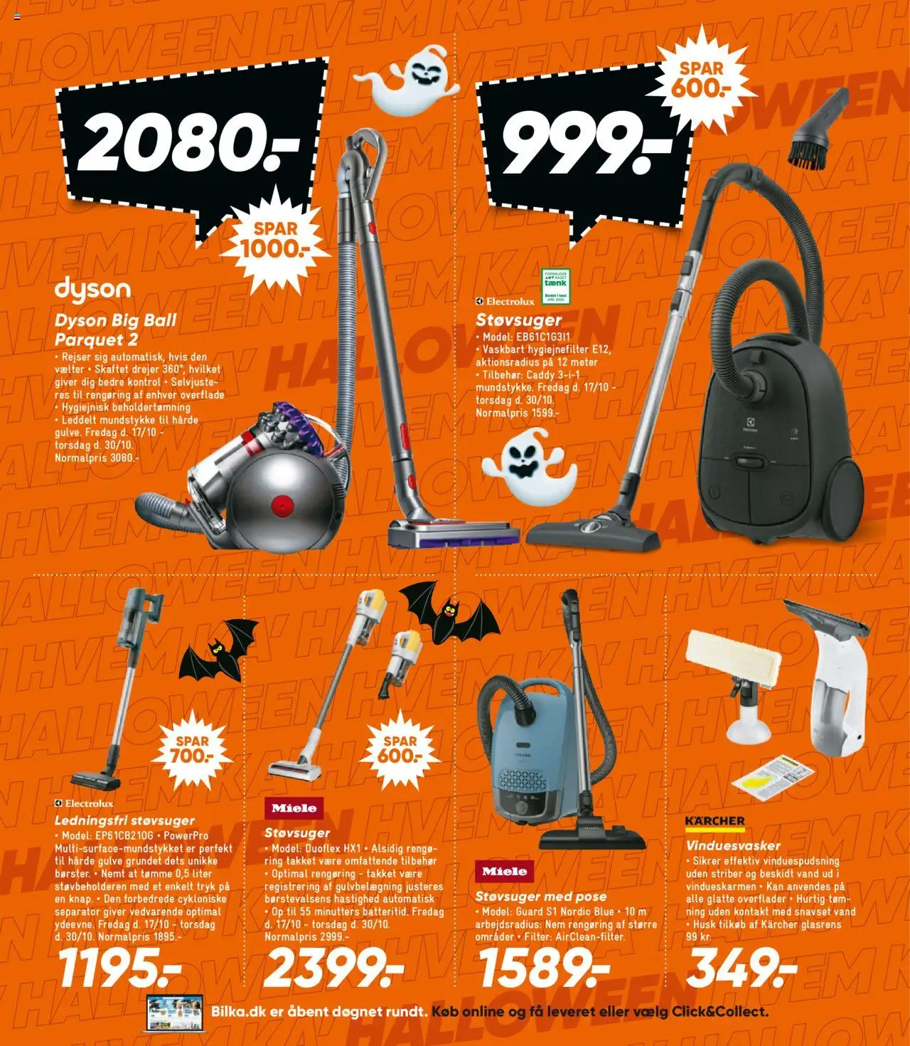 Bilka tilbudsavis – gyldig fra 17.10.2025 | Side: 22 | Produkter: Støvsuger