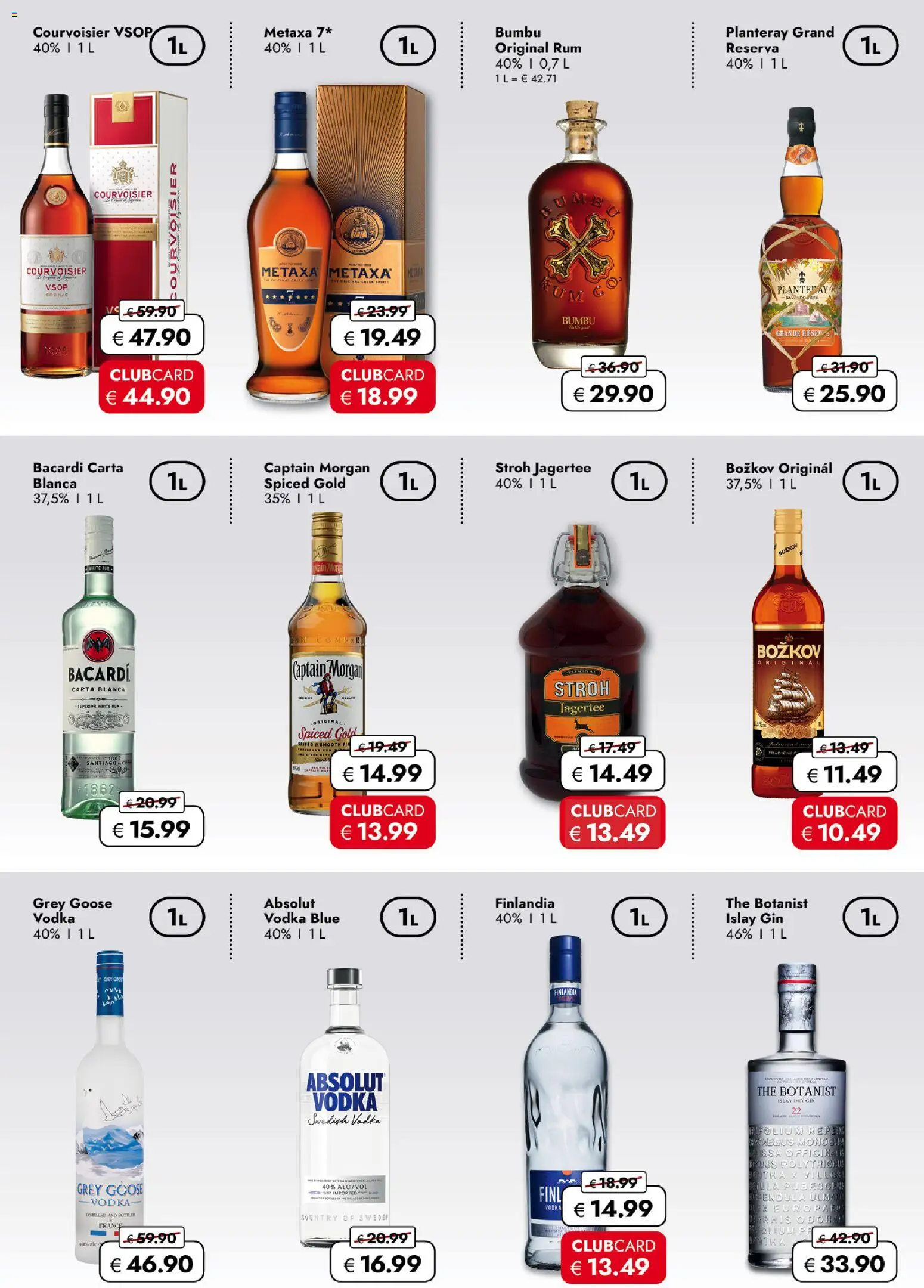 Travel Free - Black Friday – gültig ab 14.11.2025 | Seite: 3 | Produkte: Bacardi, Metaxa, Captain morgan, Gin