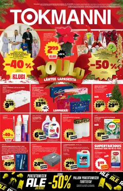 Tokmanni-mainoslehti voimassa 15.12.2025 alkaen