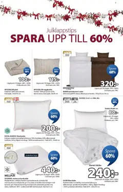 JYSK - Aktuella reklamblad - Förhandsvisning av reklamblad från butik JYSK aktuell från 15.12.2025 | Sida: 3 | Produkter: Täcke, Påslakanset, Pläd, Kudde