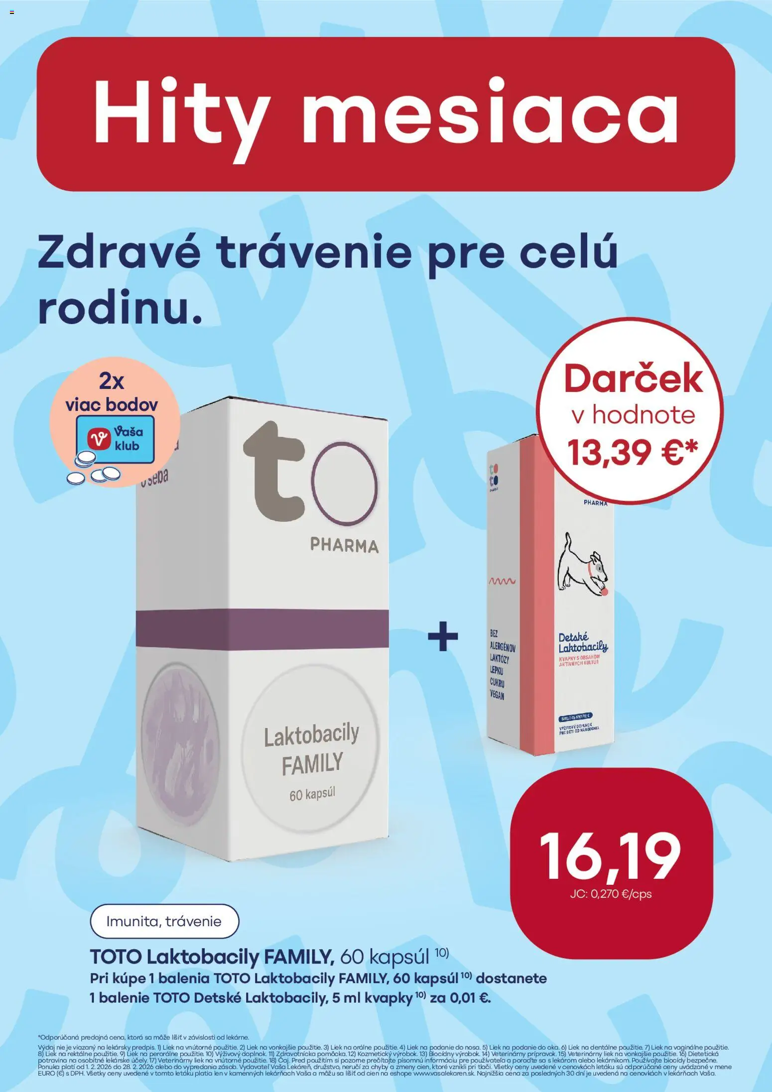 Nové Vaša lekáreň akcie – leták je platný od 01.02.2026 | Strana: 11