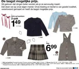 Zeeman folder Baby - Voorbeeld van een folder van Zeeman, geldig van 31.07.2025 | Pagina: 32 | Producten: Jurk, Blouse