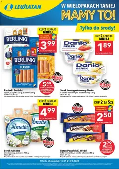 Pogląd oferty "Lewiatan gazetka - W wielopakach taniej" - ważna od 15.01.2026