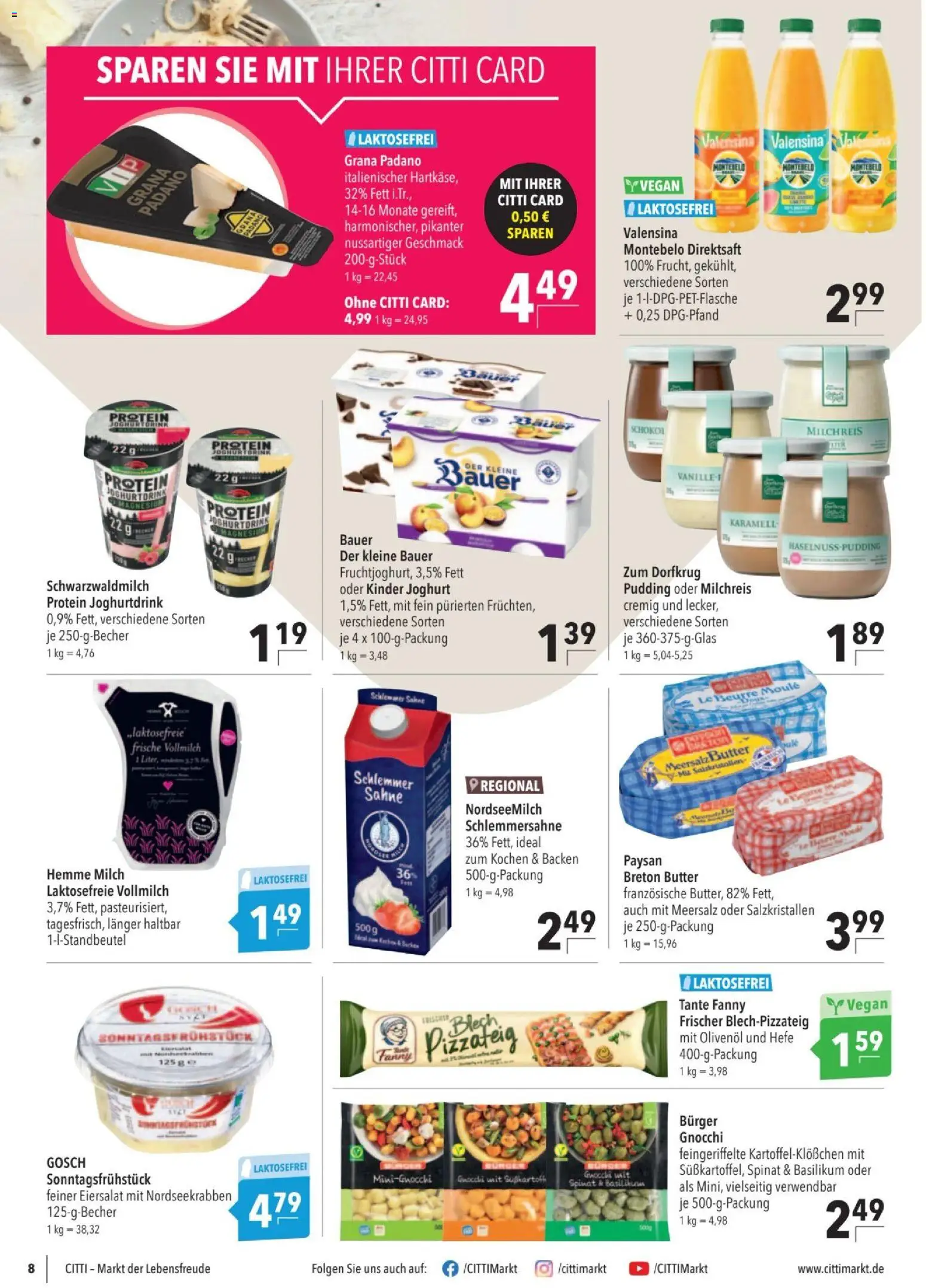 CITTI tilbudsavis – gyldig fra 25.02.2026 | Side: 8 | Produkter: Spinat, Basilikum