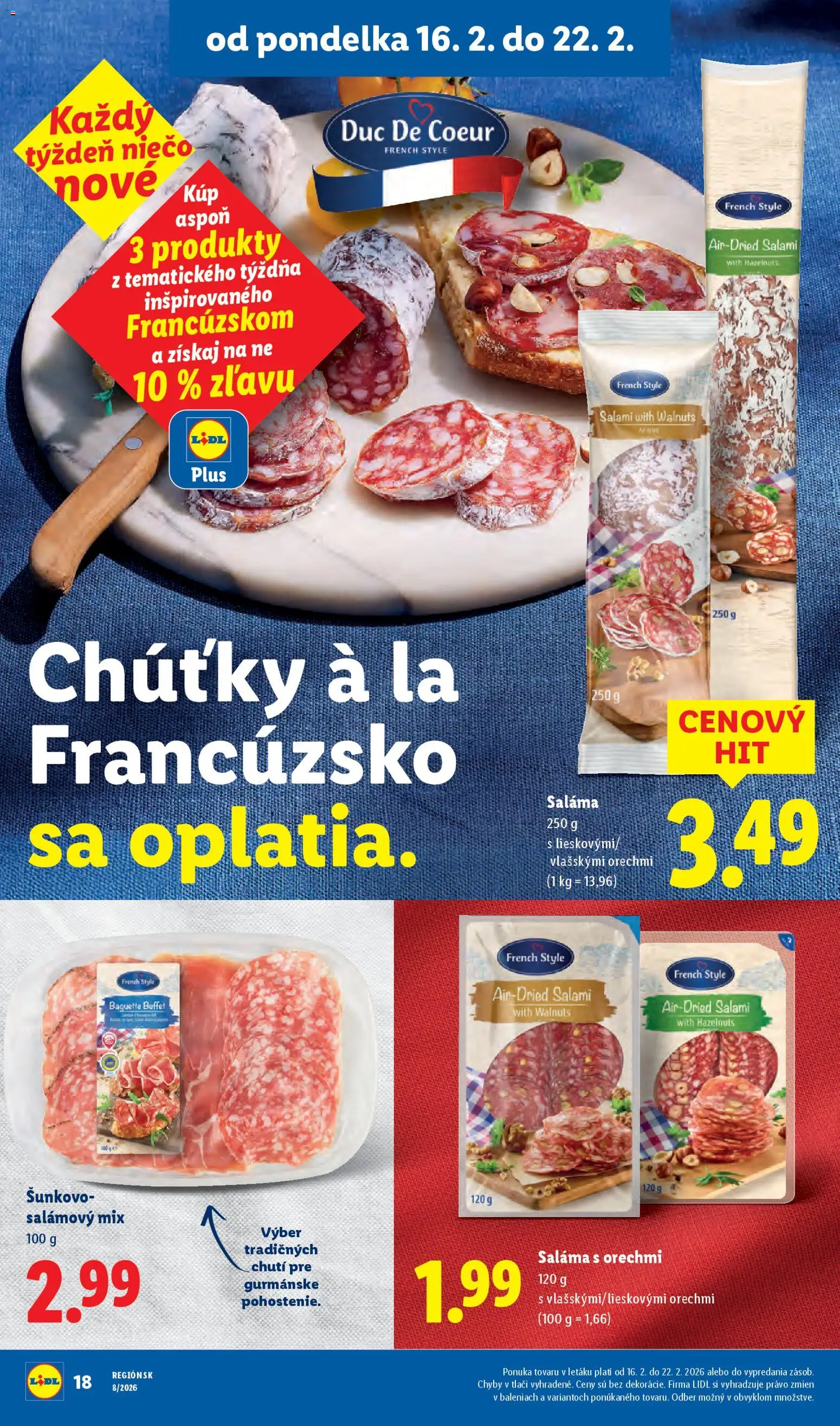 Nové Lidl akcie – leták je platný od 16.02.2026 | Strana: 18