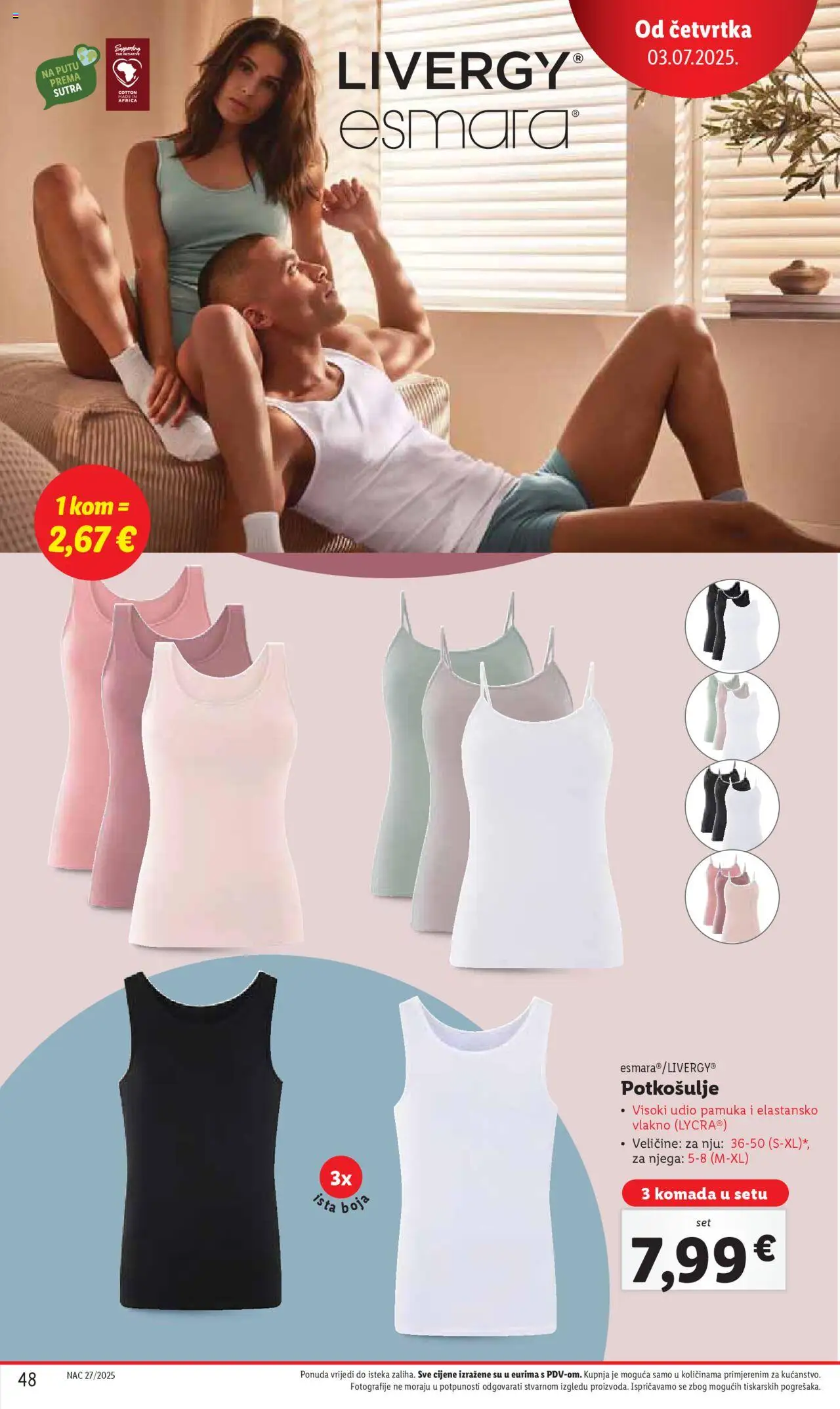 Lidl katalog | vrijedi od 30.06.2025 | Stranica: 48