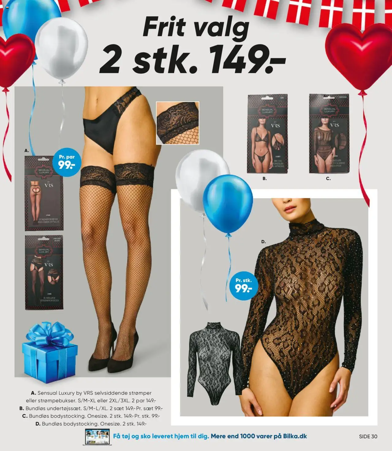 Bilka Tilbudsavis gyldig fra 22.08.2025 | Side: 47 | Produkter: BH, Strømpebukser, Strømper, Sko
