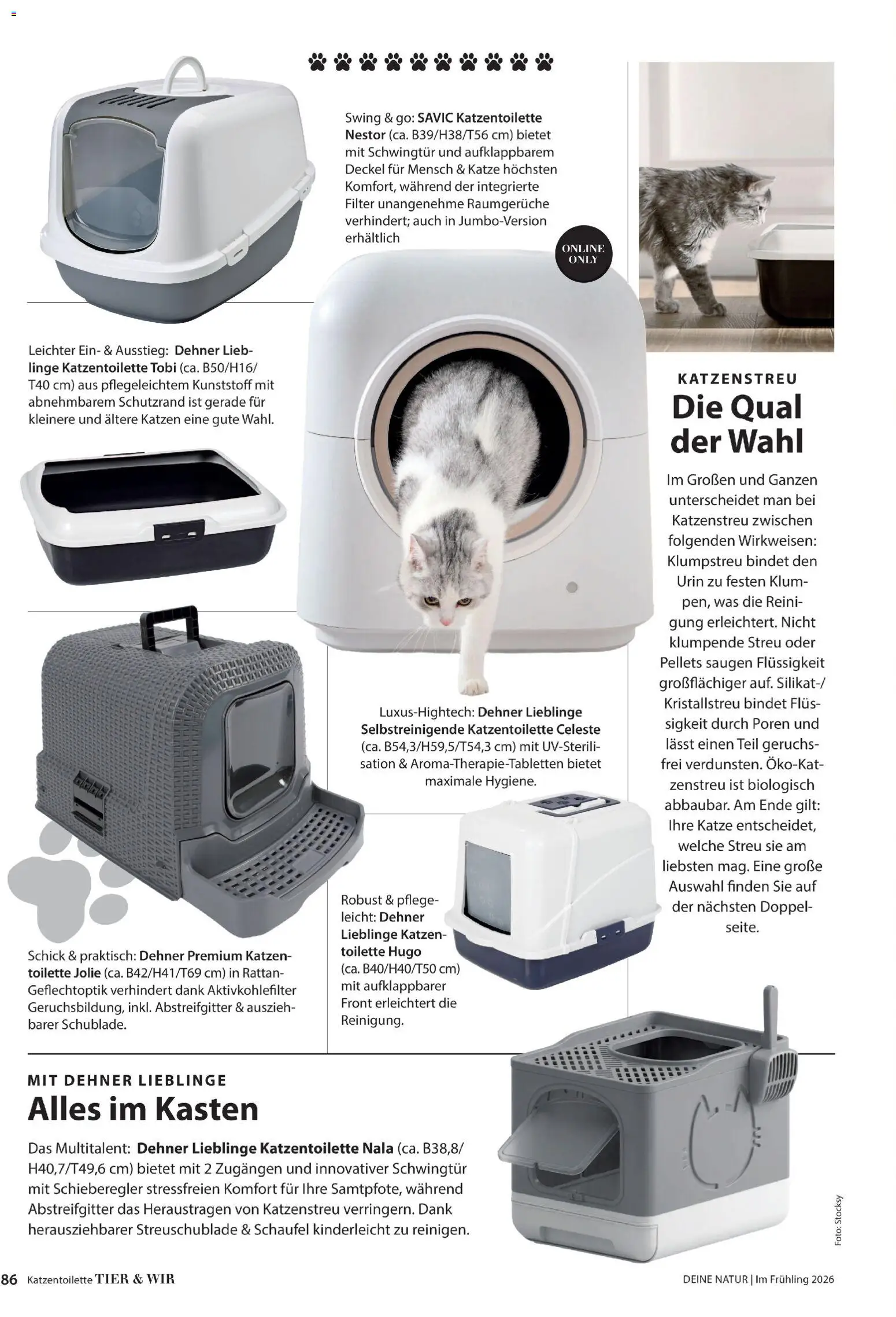 Dehner Flugblatt gültig ab 05.03.2026 | Seite: 86 | Produkte: Toilette