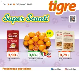 Anteprima del volantino Tigre Pescara catalogo valido a partire dal 02.01.2026