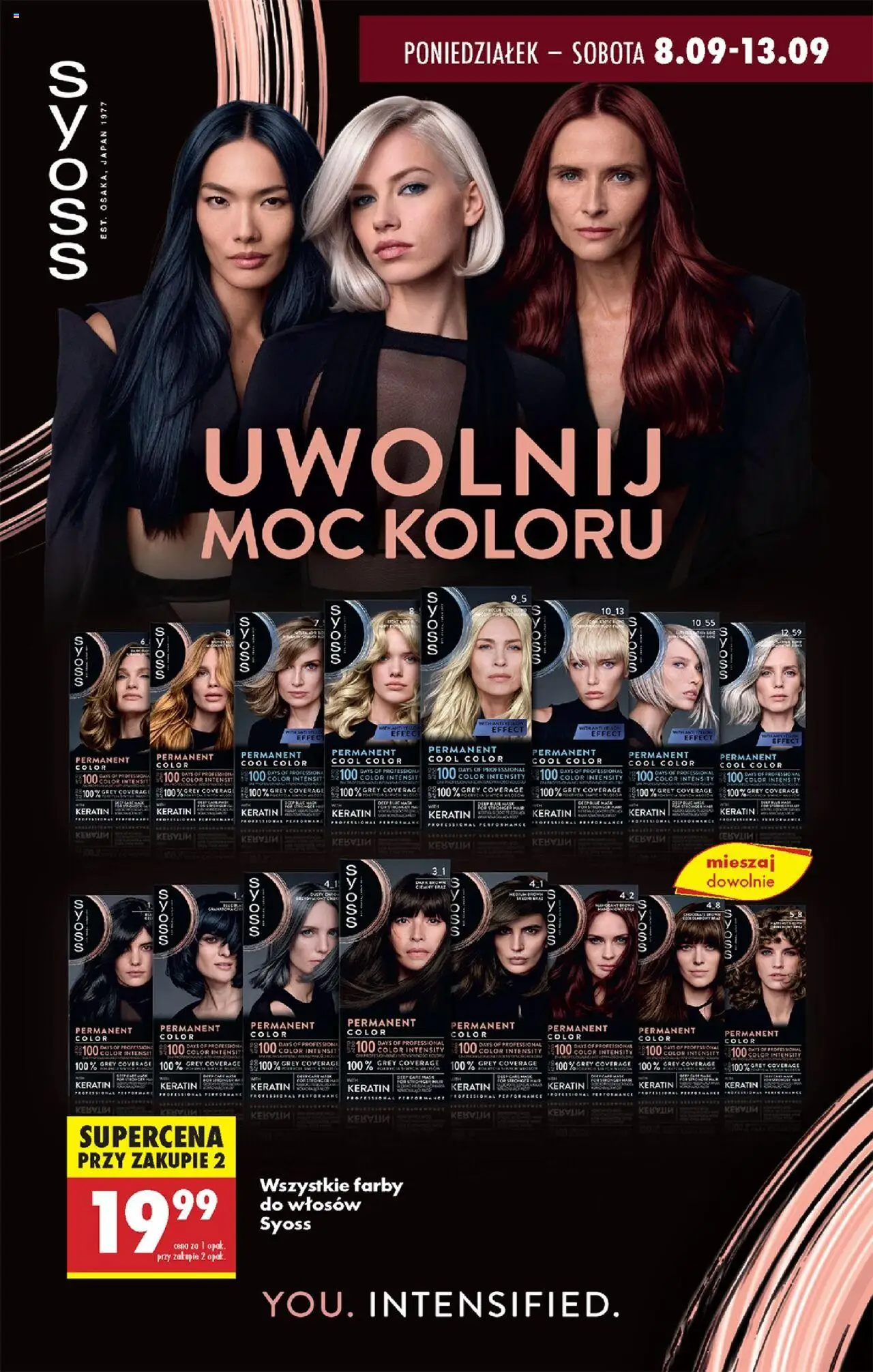 Biedronka gazetka od 08.09.2025 | Strona: 59 | Produkty: Farby do włosów