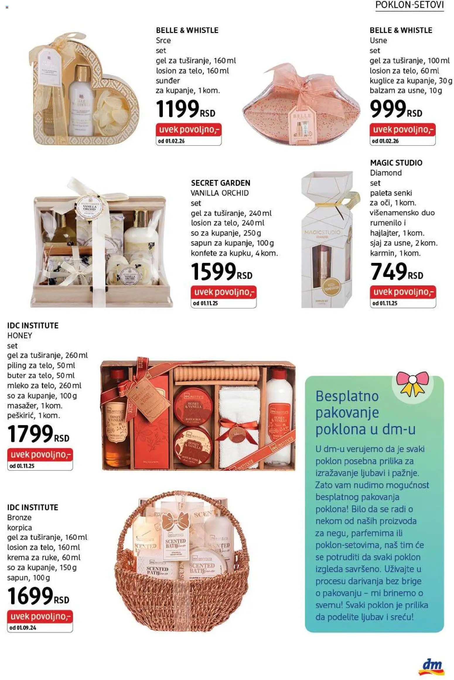 DM Drogerie katalog - važi od 01.03.2026 | Strana: 7 | Proizvode: Mleko, Krema, Pakovanje, Piling