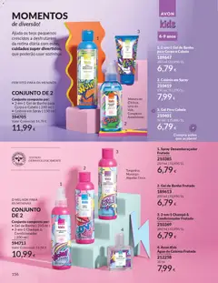 Pré-visualização 2-em-1 Gel de Banho para Corpo e Cabelo, 2-em-1 Gel de Banho para Corpo e Cabelo válido de 01.04.2026 | Página: 156 | Produtos: Agua, Condicionador, Gel de banho, Banho