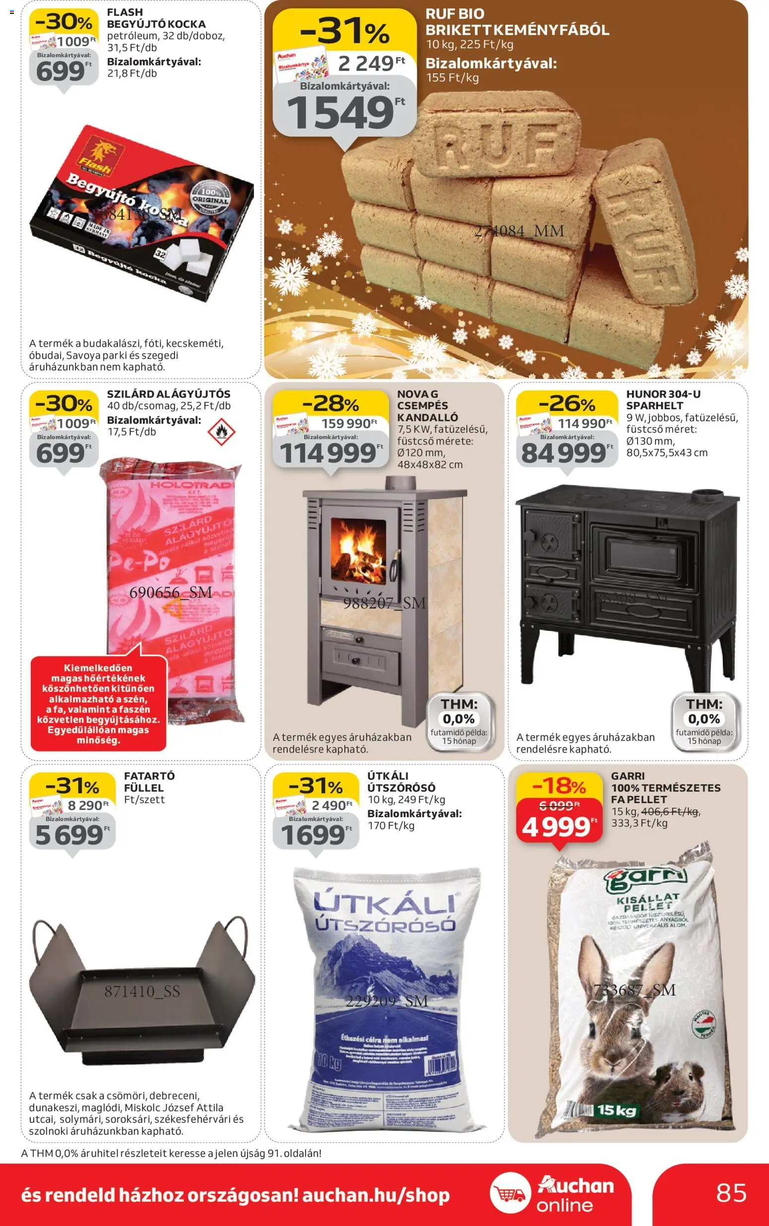 Auchan akciós ujság - amely érvényes a következő dátumtól: 04.12.2025 | Oldal: 85
