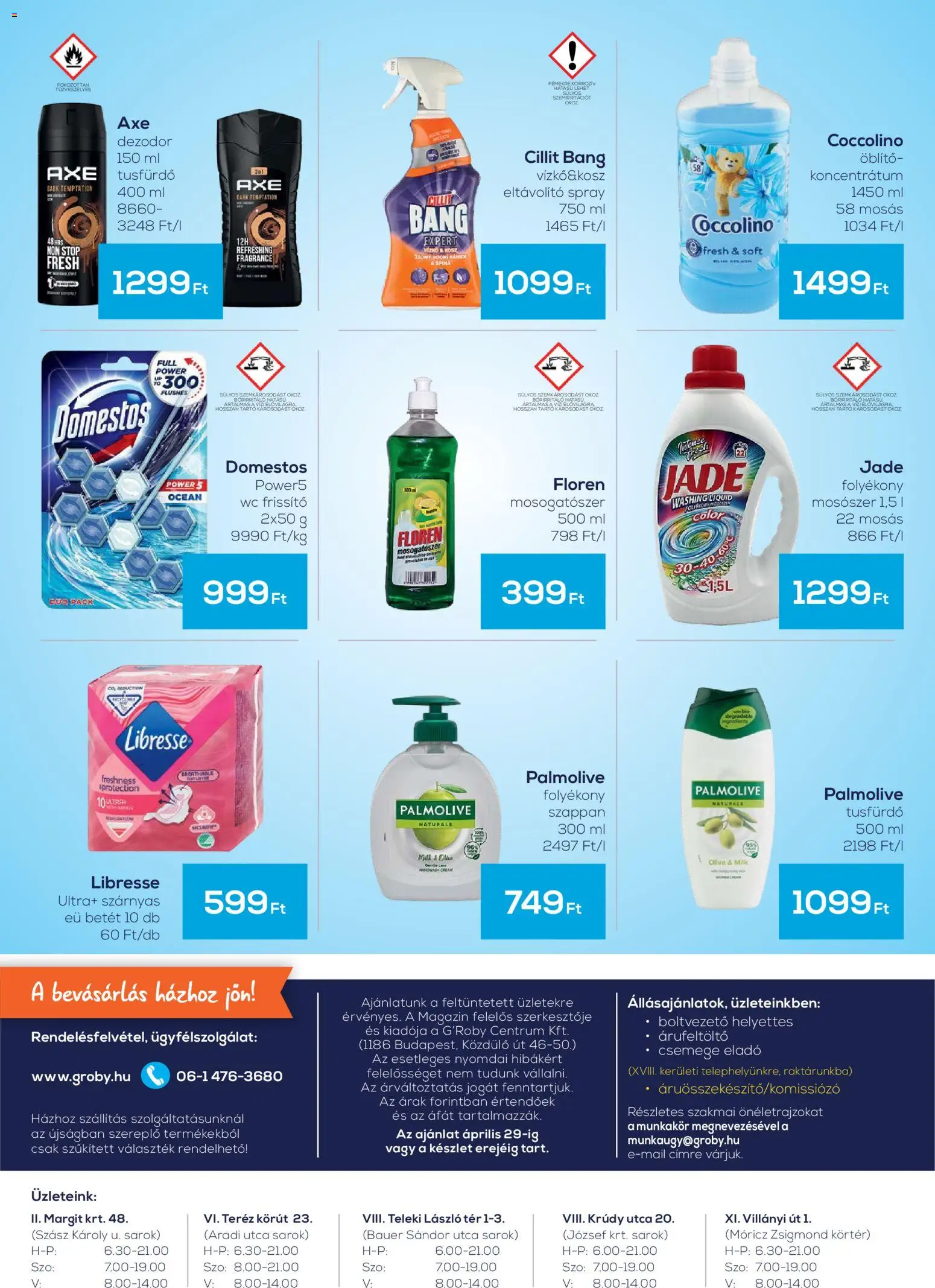 G'Roby akciós ujság - amely érvényes a következő dátumtól: 16.04.2026 | Oldal: 4