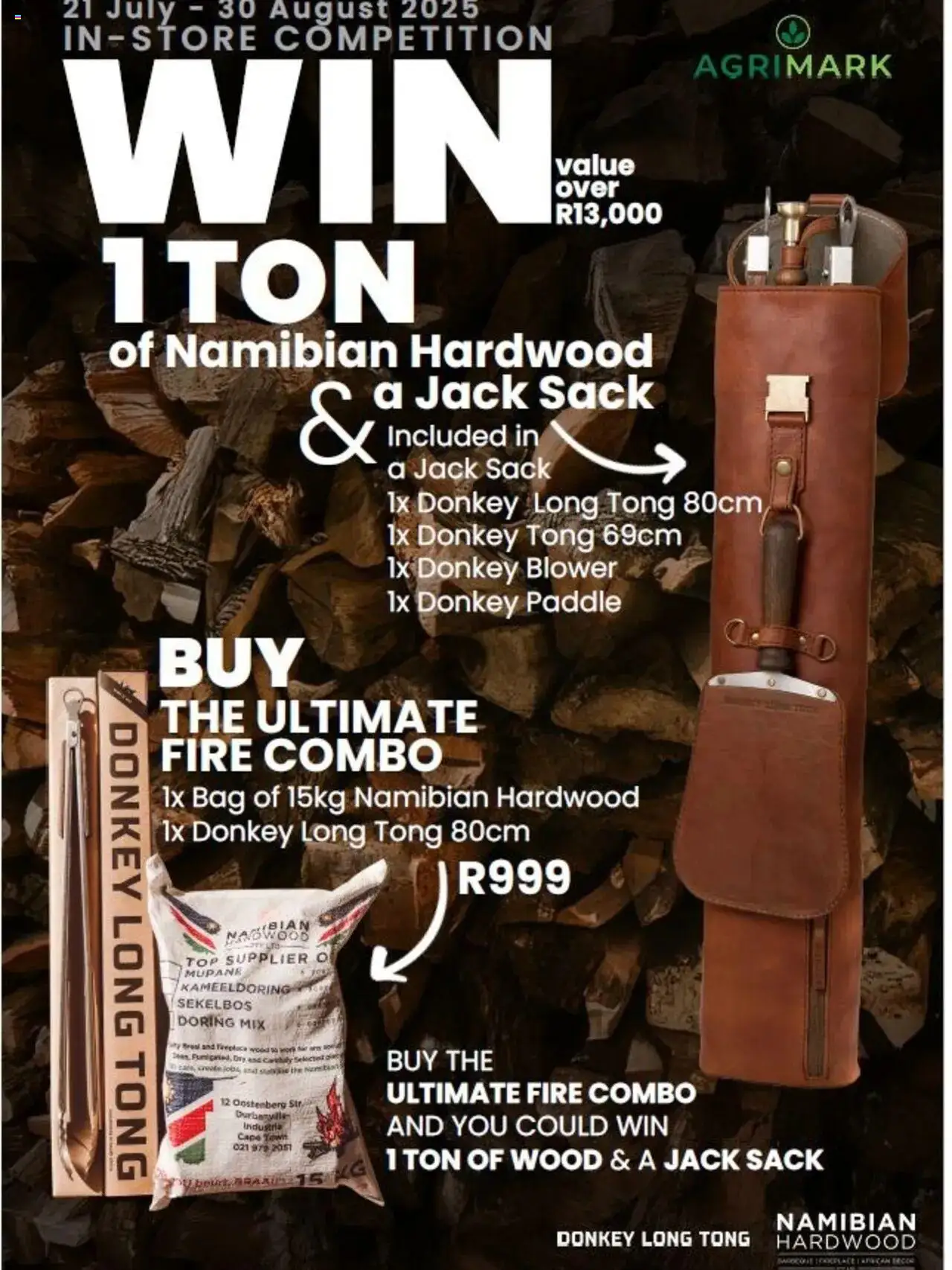 Agrimark Donkey Long Tongs & Namibian Hardwood Competition │ valid from 21.07.2025 | Page: 1 | Products: Bag