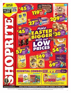 Shoprite specials catalogue – valid from 23.03.2026