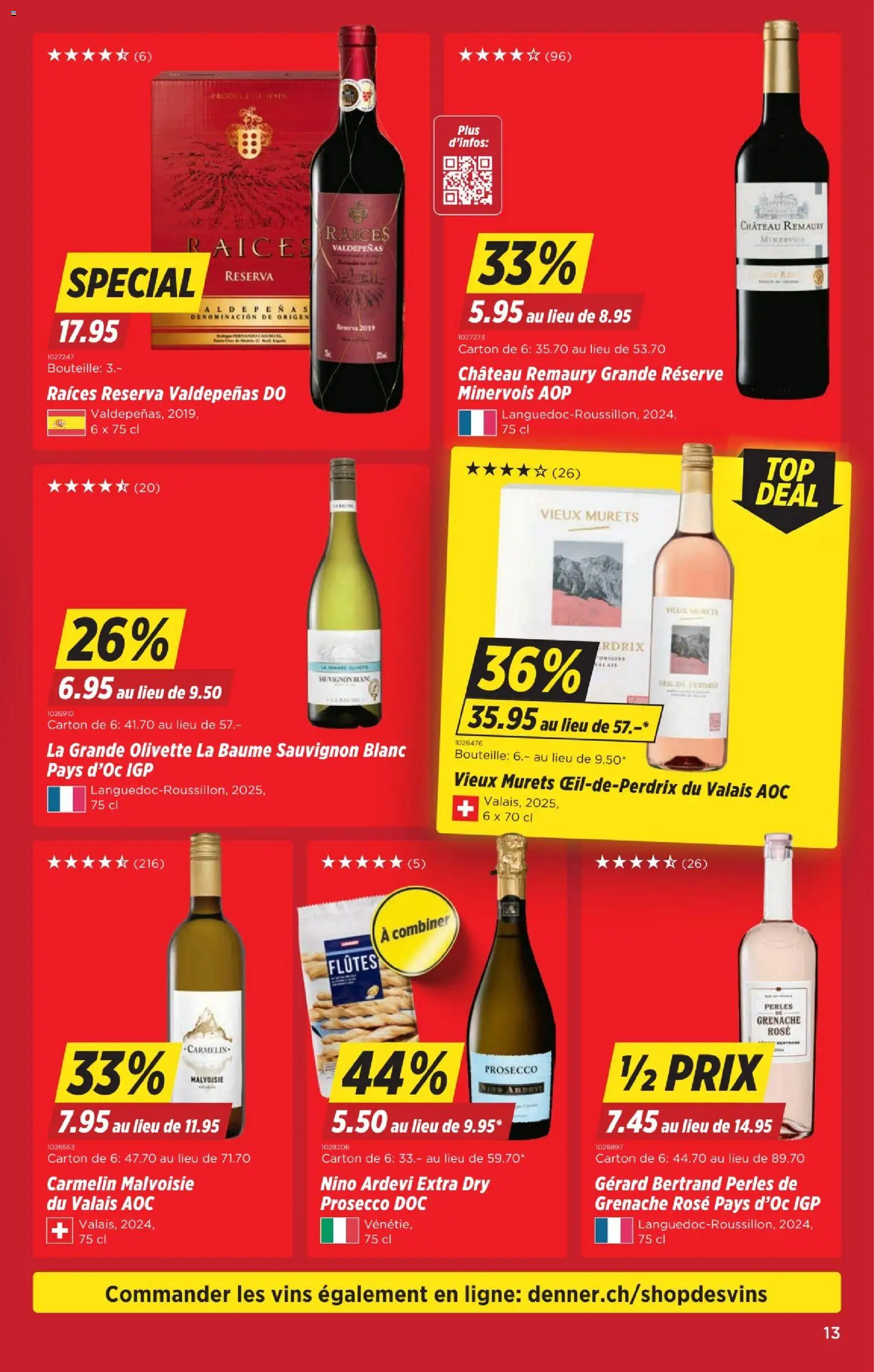 Denner aktionen FR – gültig ab 16.04.2026 | Seite: 13